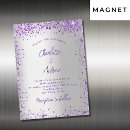 Search for purple and silver wedding invitations Violet