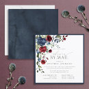 Recherche de blue watercolor invitations Floral