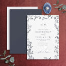 Search for navy blue rustic wedding invitations Calligraphy