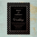 Recherche de coeur géométrique invitations Noir