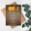 Search for watercolor thanksgiving invitations Fall