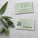 Recherche de nature abstraite cartes visite Verdure