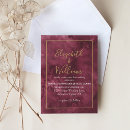 Search for elegant burgundy and gold wedding invitations Rustic