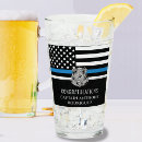 Search for police beer glasses thin blue line flag