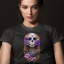 Search for skull lady tshirts For her