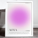 Recherche de aura posters Esthétique