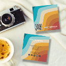 Search for wave pattern business cards Retro