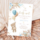 Recherche de nous pouvons le faire invitations Boho teddy