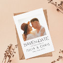 Search for black and white save the date magnets Trendy