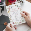 Search for green wreath invitations Wildflower