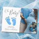 Recherche de photo baby shower garçon invitations Typographie
