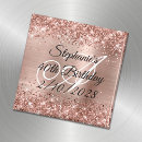Search for rose gold magnets Monogrammed