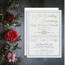 Recherche de foil elegant wedding invitations Feuille d'or réelle