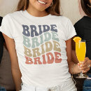 Recherche de future jeune mariée tshirts Chemise de mariée