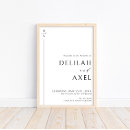 Recherche de abordable mariage posters Noir et blanc