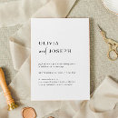 Search for elegant evening invitations Minimalist