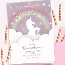Search for watercolor unicorn birthday invitations Stars
