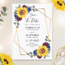 Recherche de burgundy floral save the dates Aquarelle florale