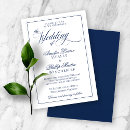 Search for regal wedding invitations Blue