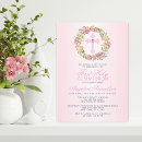 Search for floral first communion invitations Holy