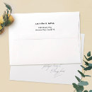 Search for pre addressed wedding envelopes Simple