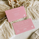 Search for boho business cards social media