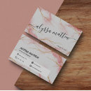 Recherche de couleur or cartes visite Salon de beauté