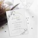 Recherche de arch bridal shower invitations Noir et blanc
