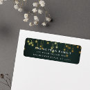 Search for green fairy return address labels Elegant