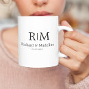 Recherche de monogrammed tasses Pour eux