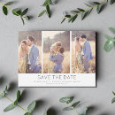 Recherche de multi photo save the dates Élégant