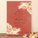 Search for burgundy fall wedding invitations Watercolor floral