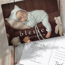 Search for blessed birth announcement cards Boy
