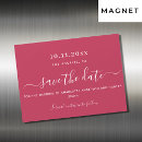 Search for magenta save the dates Burgundy