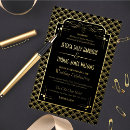 Recherche de gatsby mariage invitations Glamour