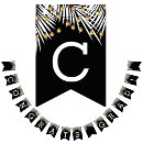 Search for black and gold bunting flags Graduation