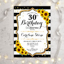 Search for rustic 30th birthday invitations Floral