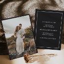 Recherche de black and white photo invitations Calligraphy
