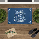 Search for blue snowflakes christmas doormats Modern