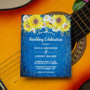 Recherche de denim mariage invitations Fleurs