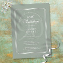 Search for classic 90th birthday invitations Elegant