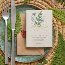 Search for blue daisy wedding invitations Elegant