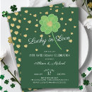 Search for clover invitations Four leaf clover