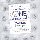 Search for winter onederland snowman invitations Snowflakes