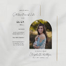 Search for frame photo funeral invitations Celebration of life