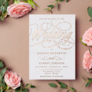 Search for rose swirl invitations Stylish