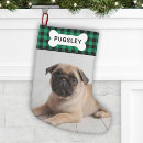 Search for buffalo plaid christmas stockings Dog bone