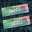Recherche de pink mini cartes visite Aquarelle