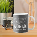 Search for chalkboard typography mugs Teacher appreciation