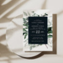 Search for navy and green wedding invitations Qr code